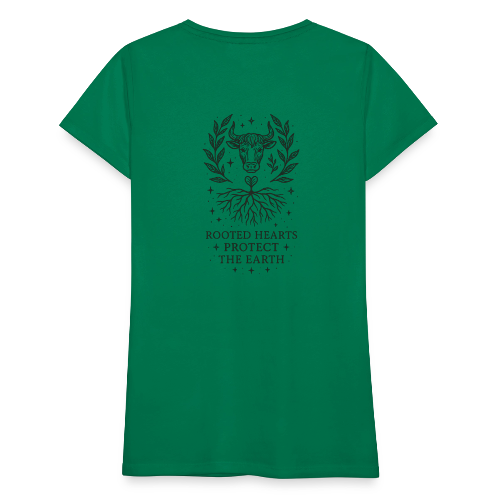 Damen Slim Fit T-Shirt "Taurus" - Kelly Green