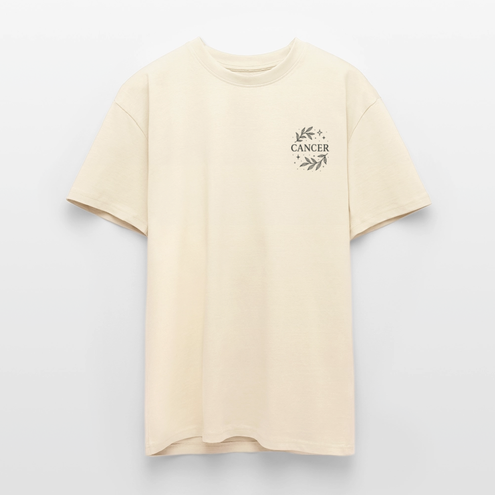 Unisex Oversize T-Shirt "Cancer" - Creme