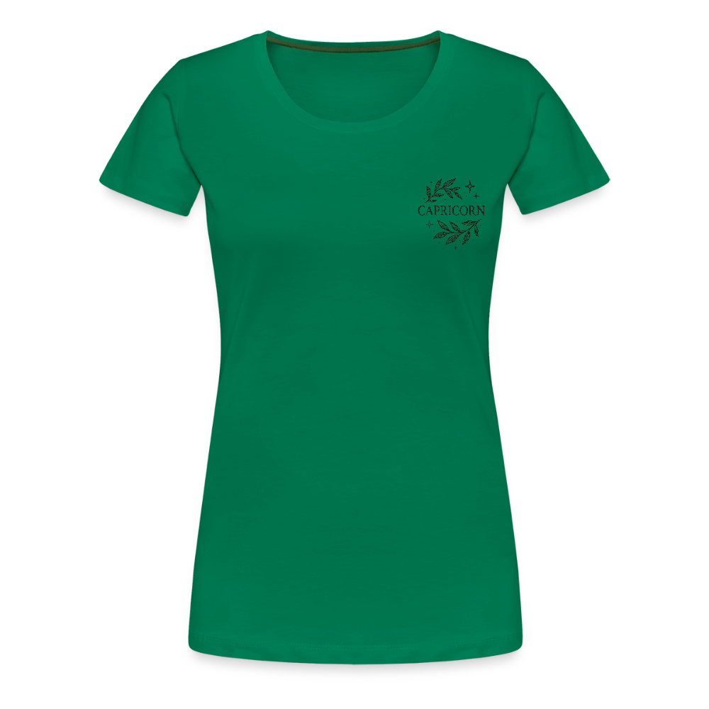 Damen Slim Fit T-Shirt "Capricorn" - Kelly Green