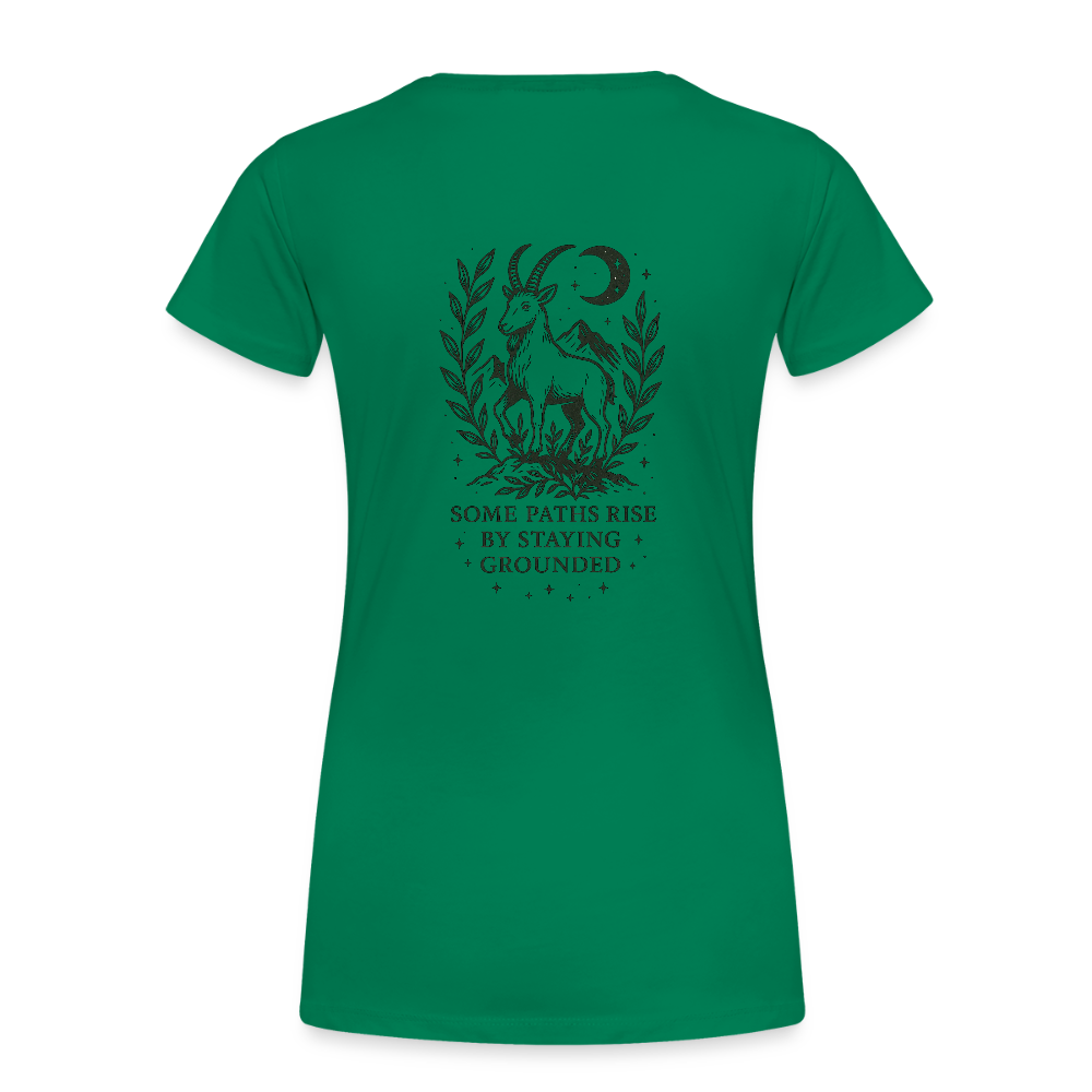 Damen Slim Fit T-Shirt "Capricorn" - Kelly Green