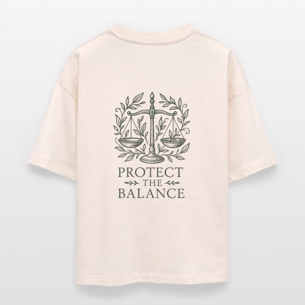 Damen Bio-T-Shirt Nova "Libra" - Weißgrau