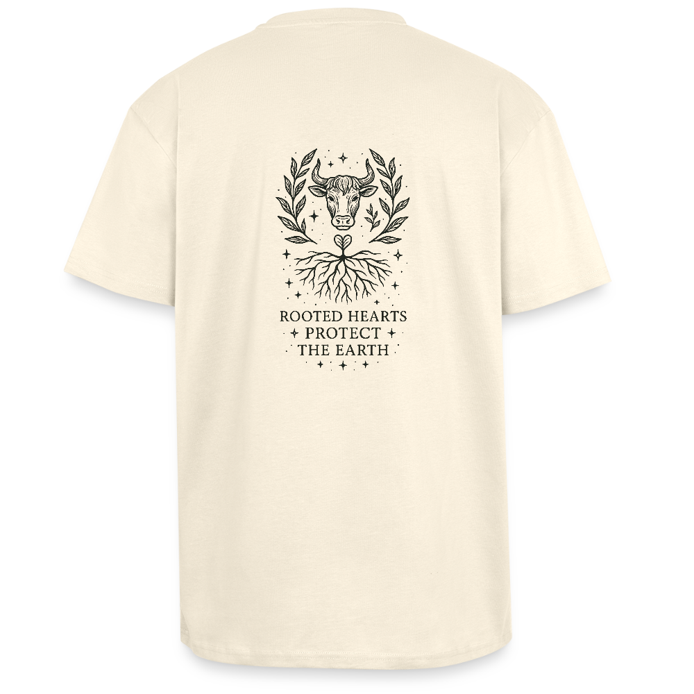 Unisex Oversize T-Shirt "Taurus" - Creme
