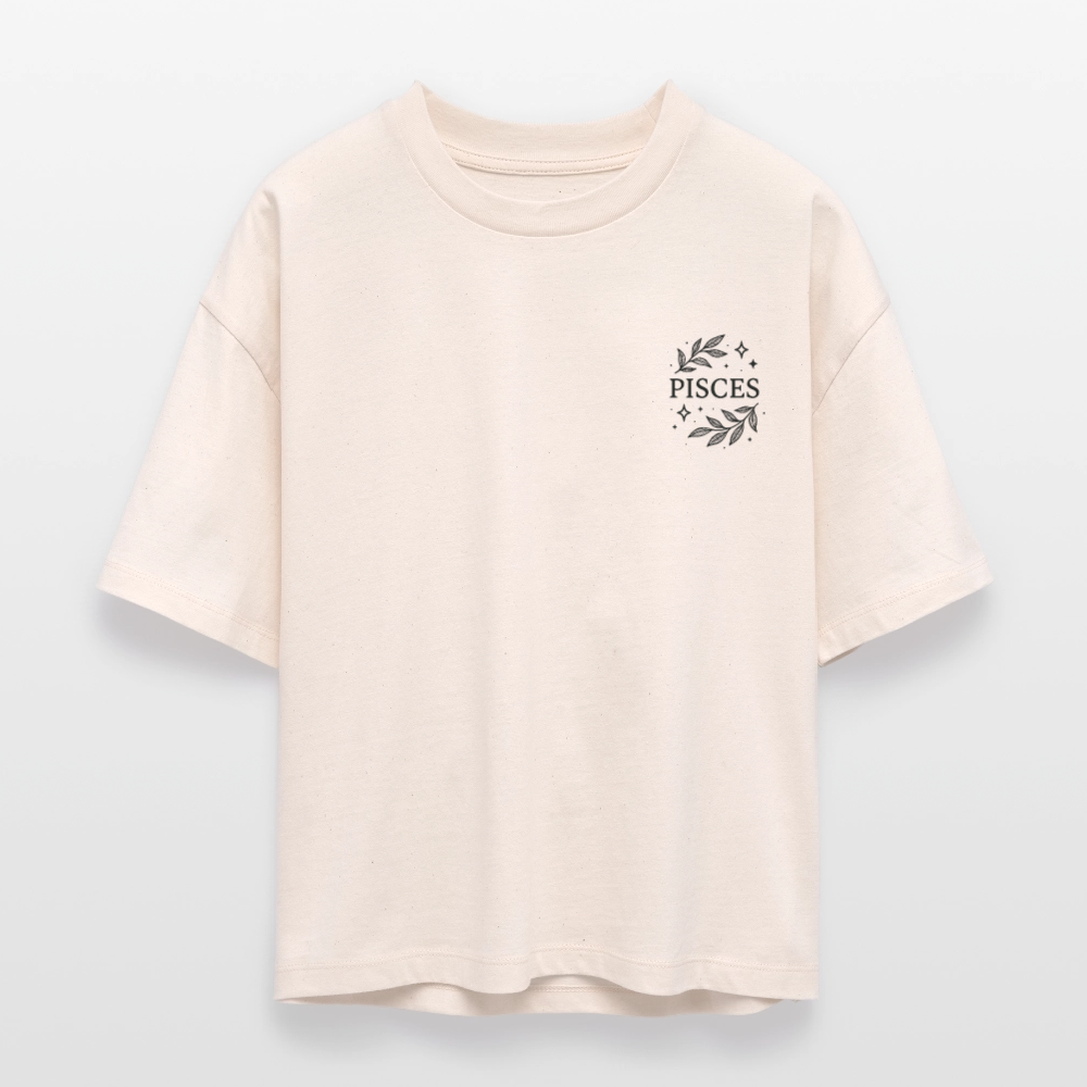 Damen Bio-T-Shirt Nova "Pisces" - Weißgrau