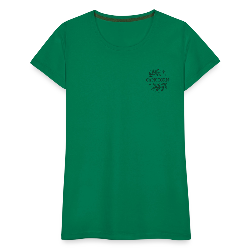 Damen Slim Fit T-Shirt "Capricorn" - Kelly Green