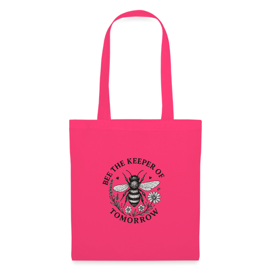 Stoffbeutel "Bee the Keeper of Tomorrow" - Azalea