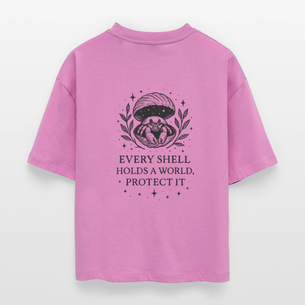 Damen Bio-T-Shirt Nova "Cancer" - Pink