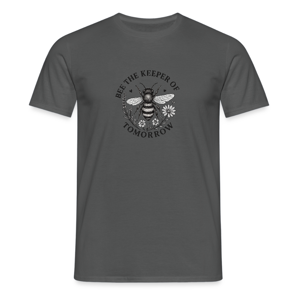 Unisex  T-Shirt "Bee the Keeper of Tomorrow" - Anthrazit