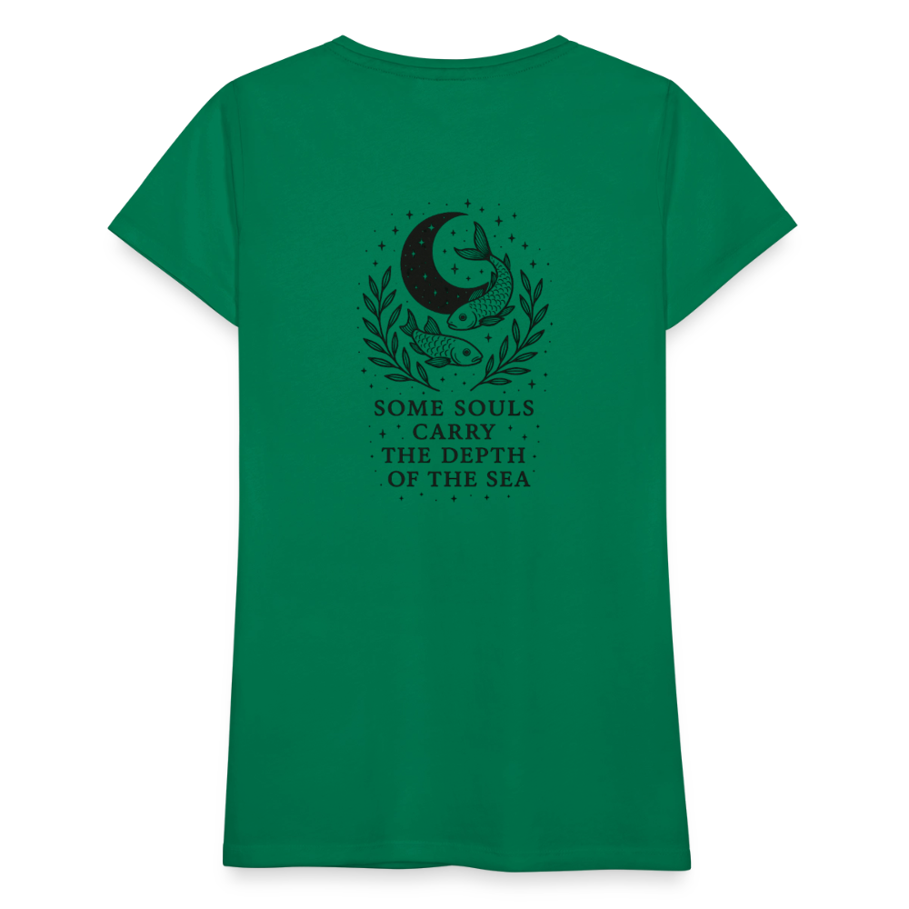 Damen Slim Fit T-Shirt "Pisces" - Kelly Green