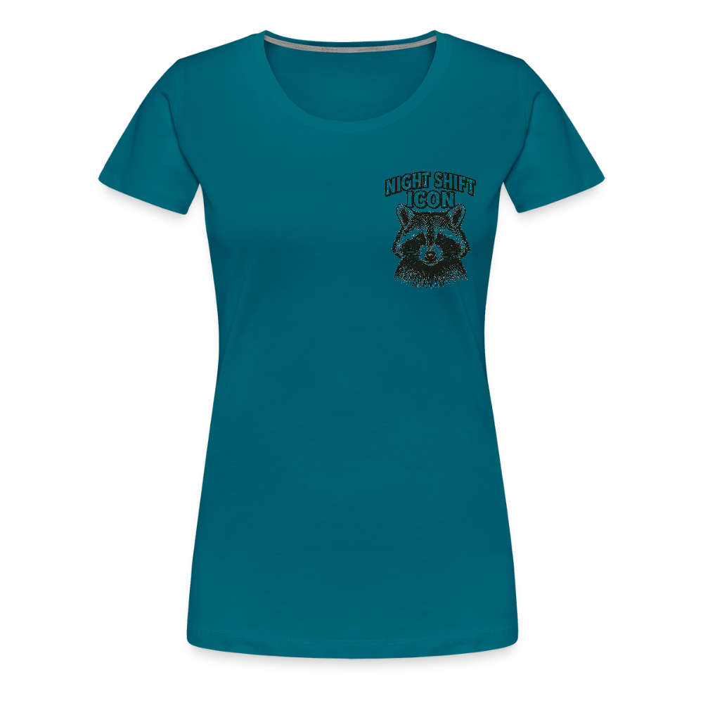 Damen T-Shirt "Night Shift Icon" - Divablau