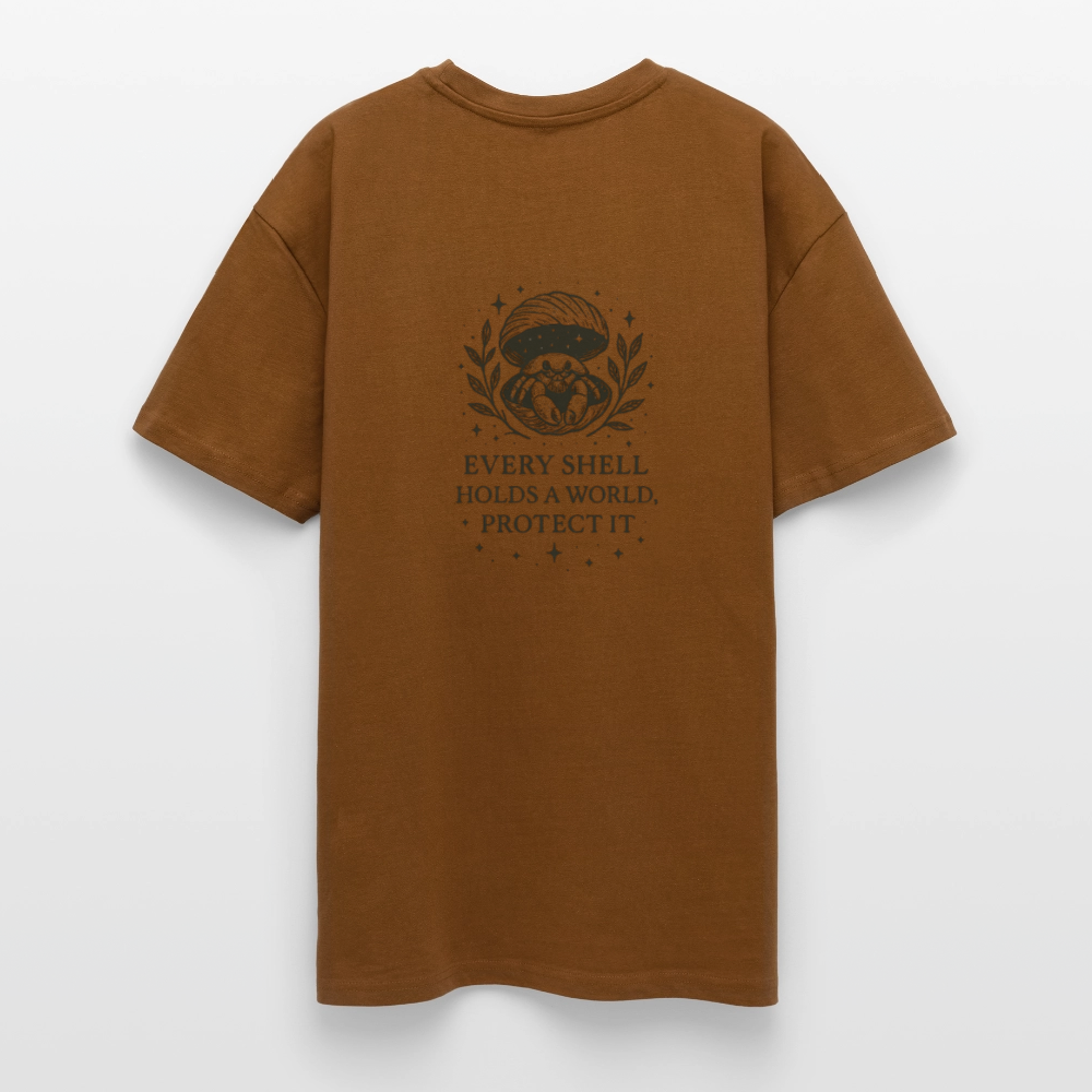 Unisex Oversize T-Shirt "Cancer" - Toffee