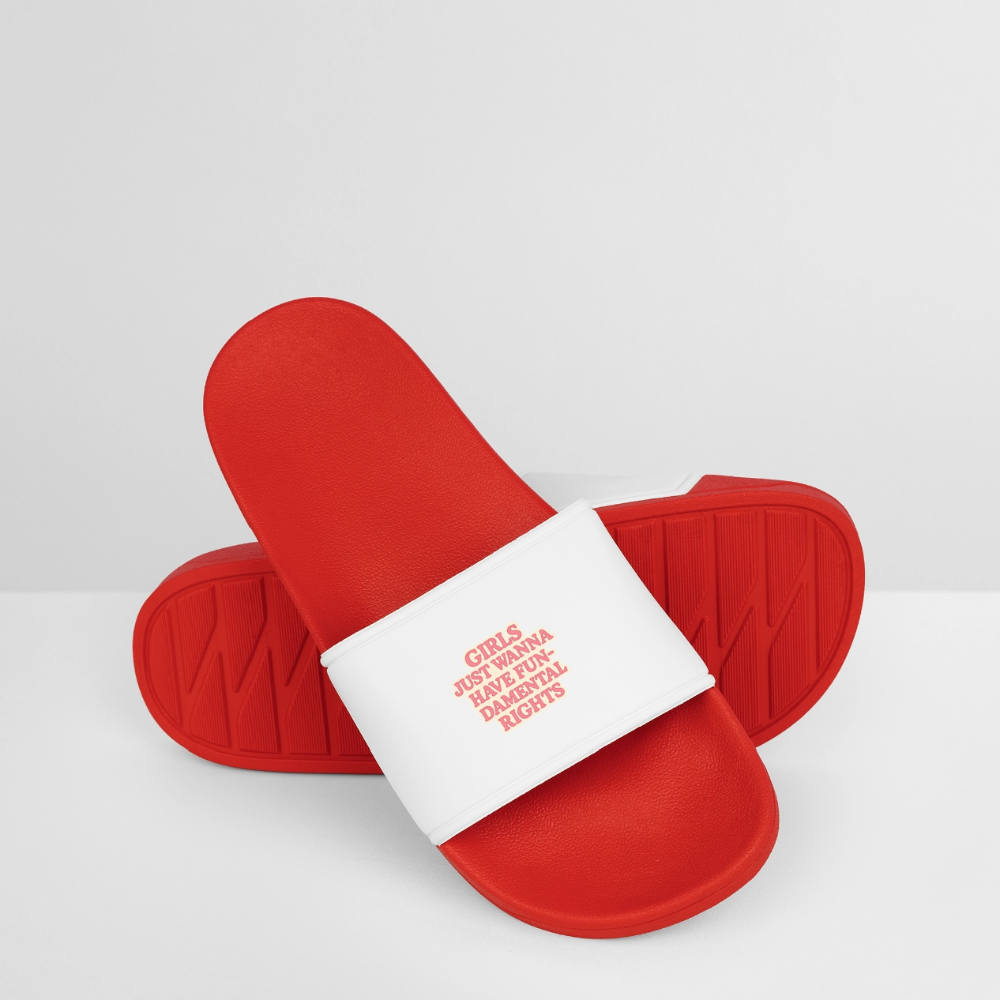 Frauen Badelatschen „Girls“ - Rot