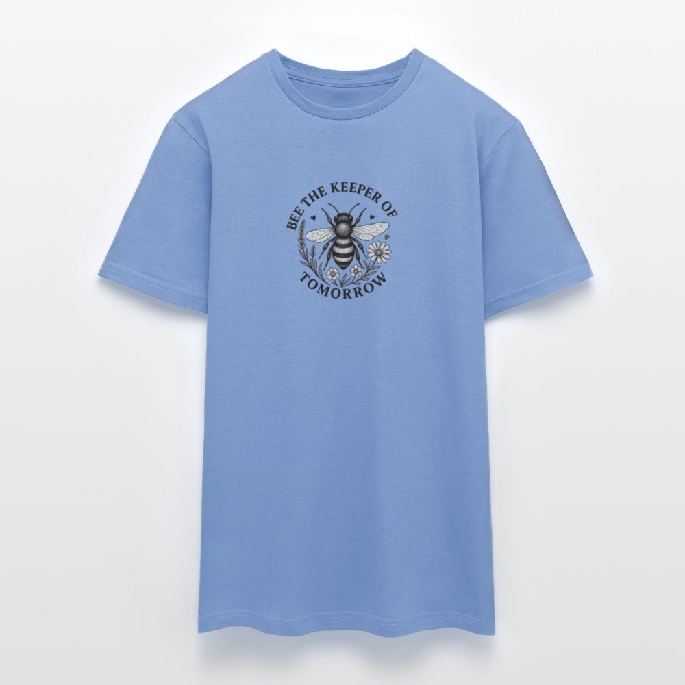 Unisex  T-Shirt "Bee the Keeper of Tomorrow" - carolina blue