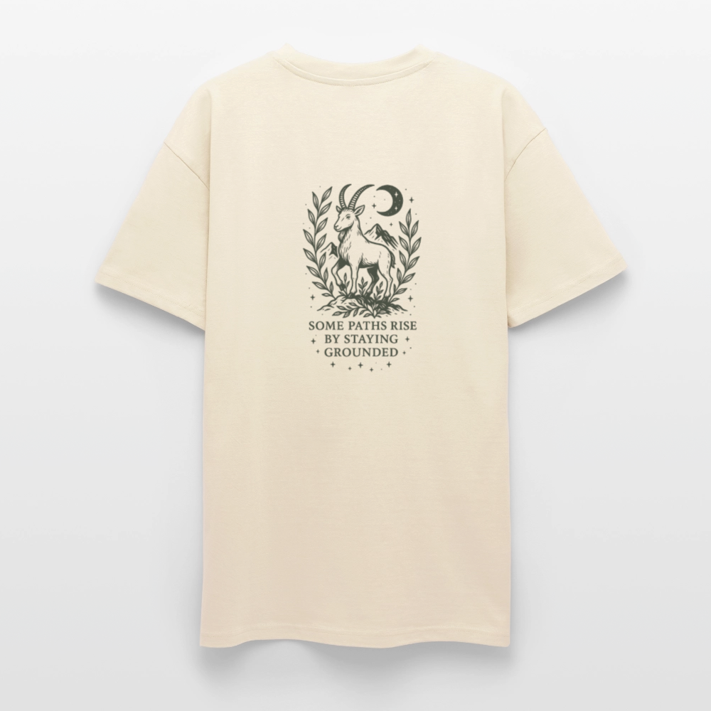 Unisex Oversize T-Shirt "Capricorn" - Creme