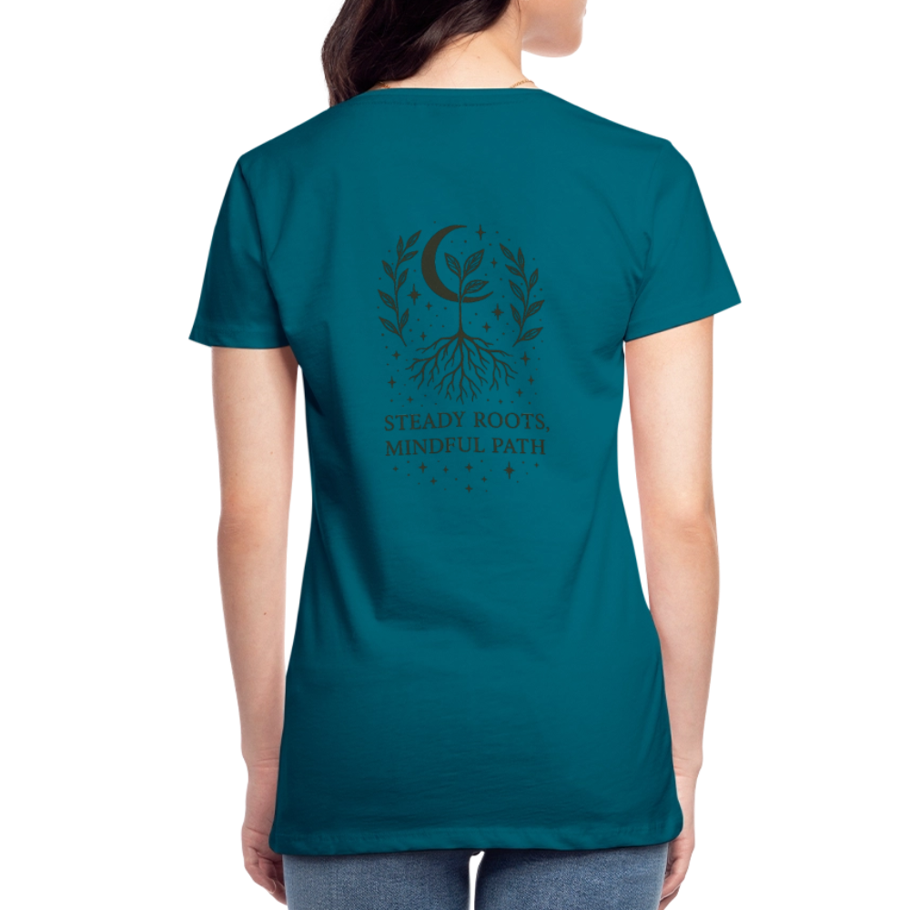 Damen Slim Fit T-Shirt "Virgo" - Divablau