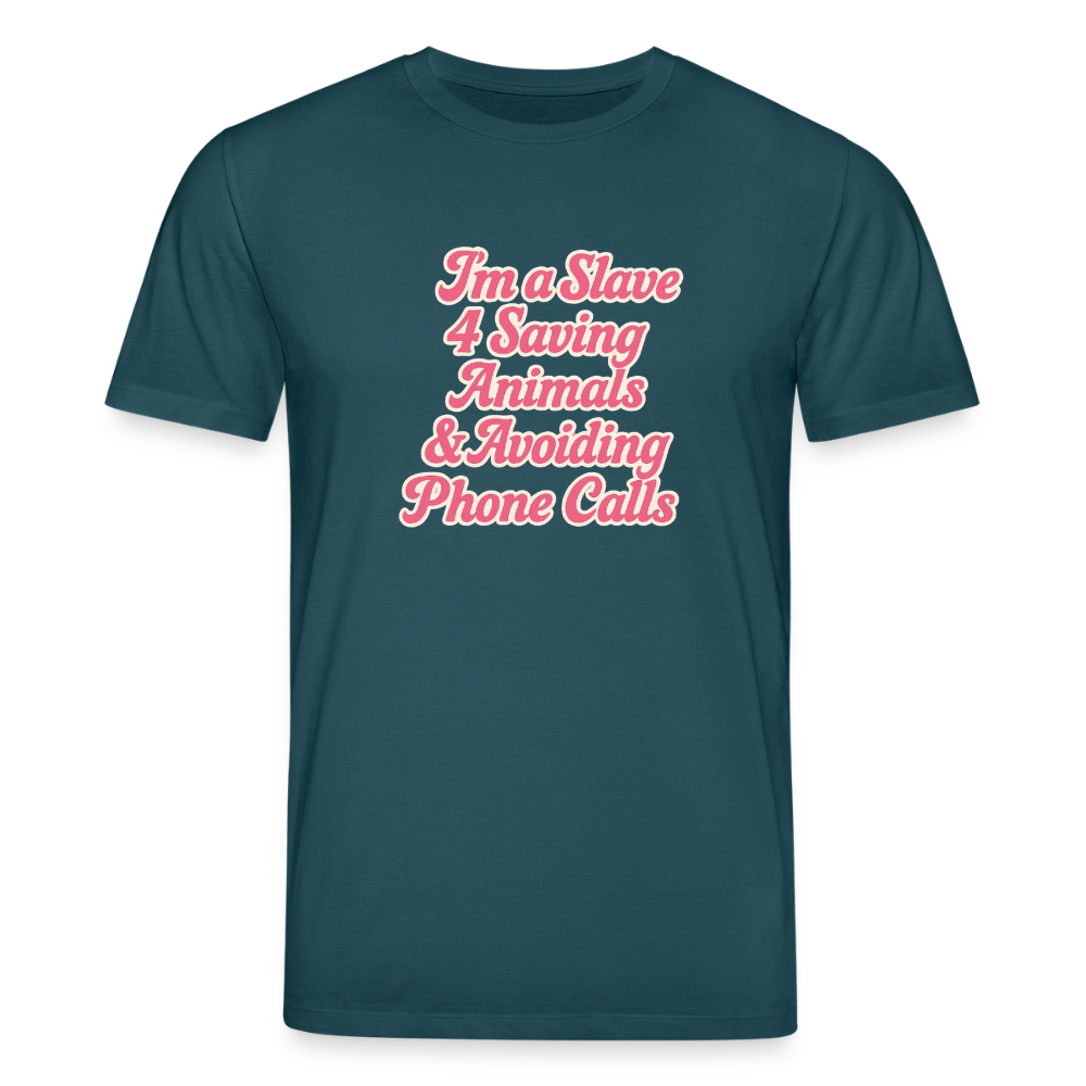 Unisex Bio-T-Shirt „Britney“ - Dunkles Petrol