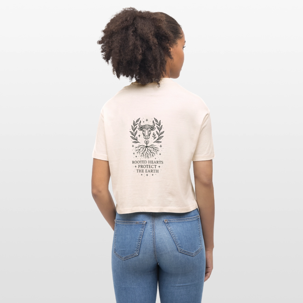 Damen Bio-T-Shirt Nova "Taurus" - Weißgrau