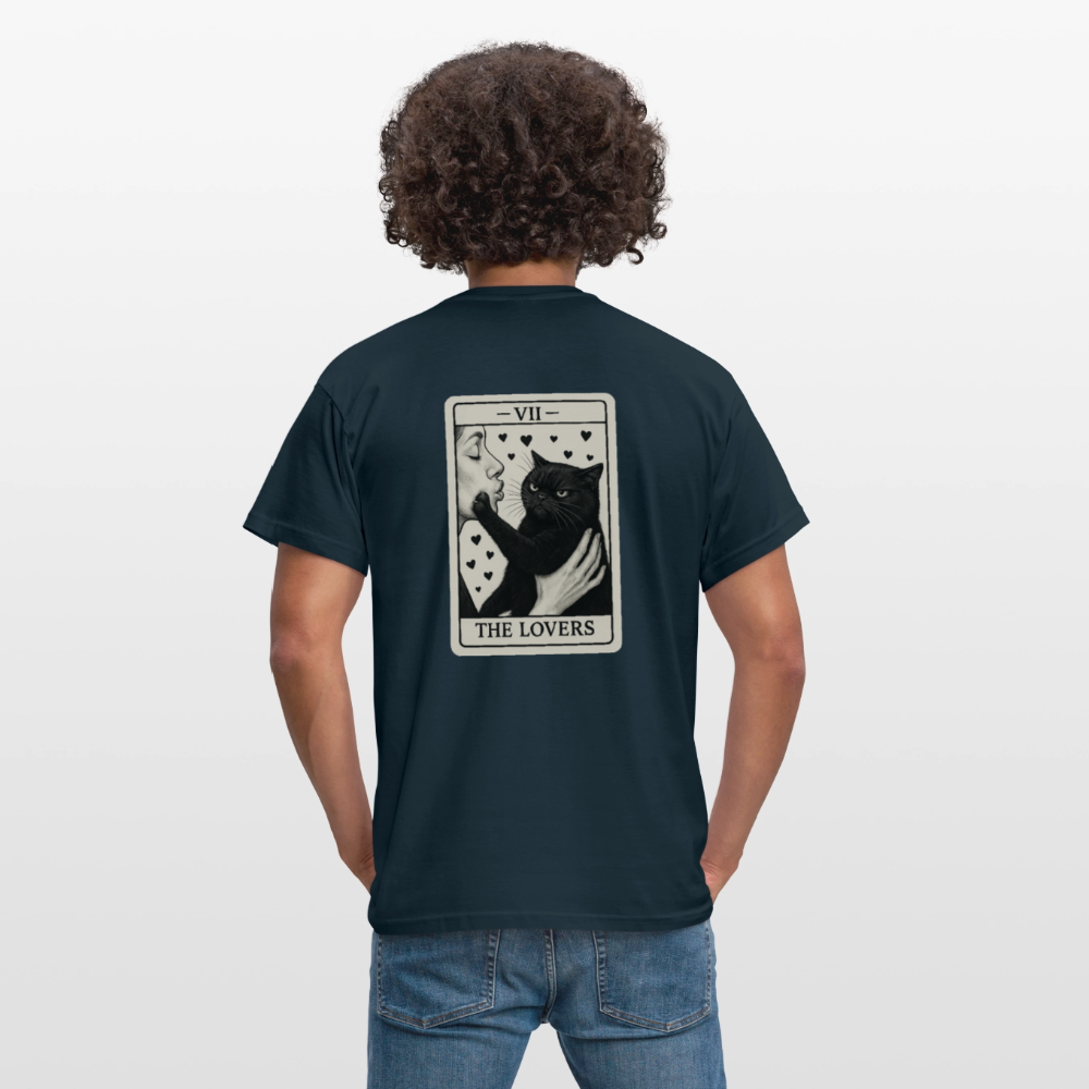 Unisex T-Shirt "Cattitude" - Navy