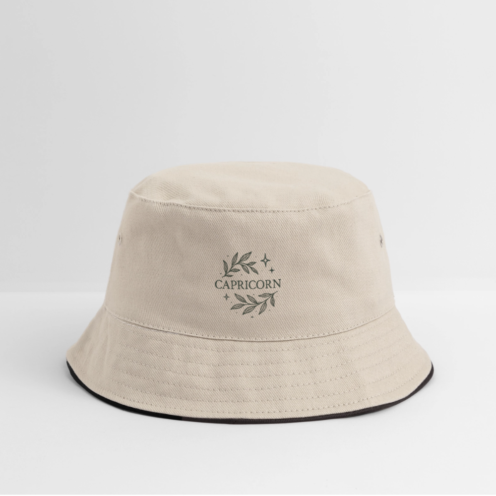 Bucket Hat „Capricorn“ - Natur/Navy