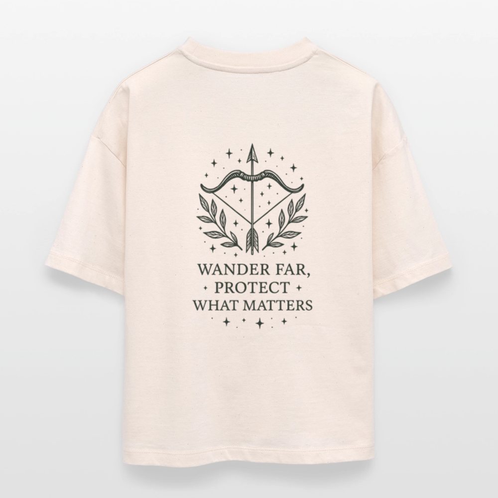 Damen Bio-T-Shirt Nova "Sagittarius" - Weißgrau