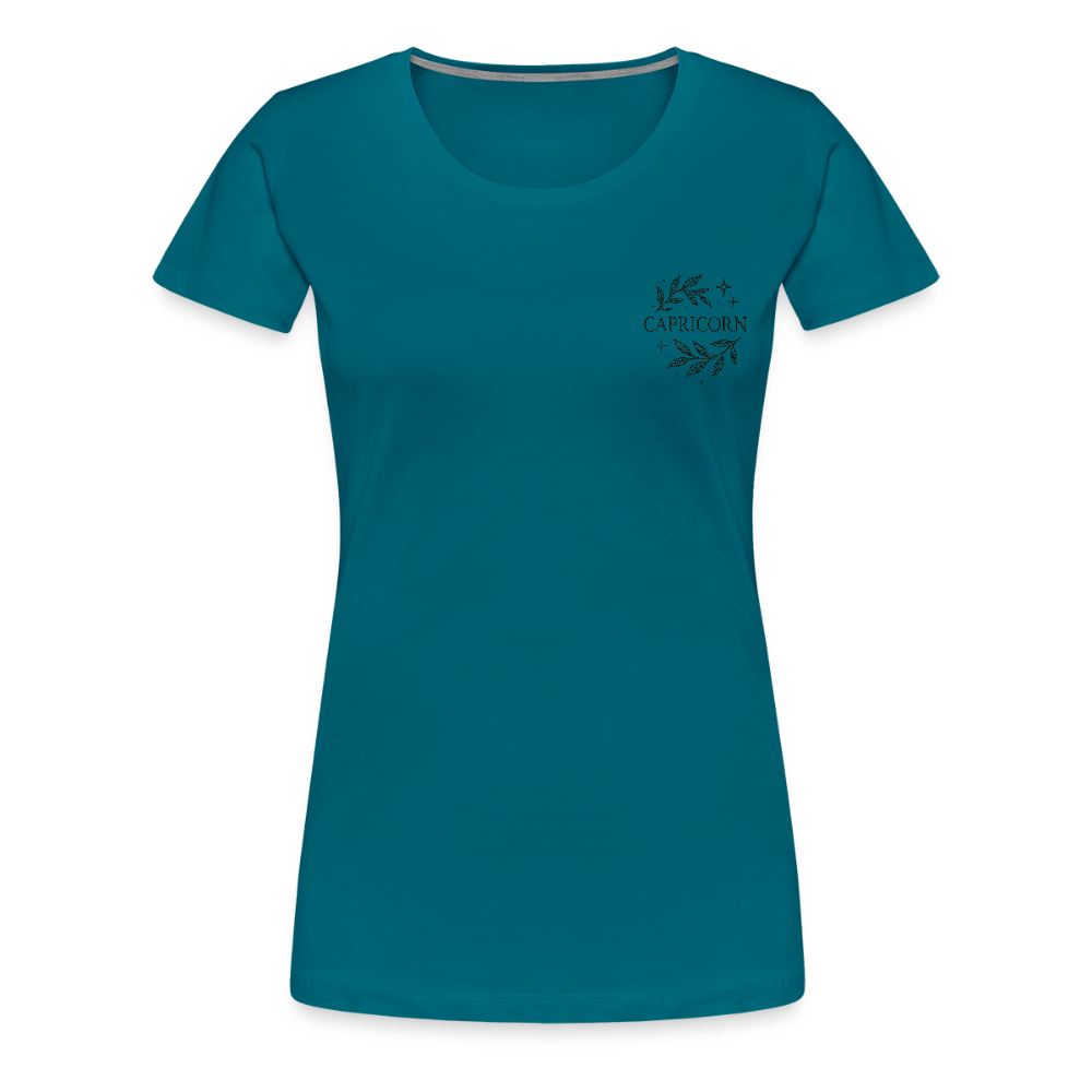 Damen Slim Fit T-Shirt "Capricorn" - Divablau