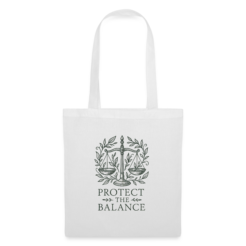 Stoffbeutel „Balance“ - Weiß
