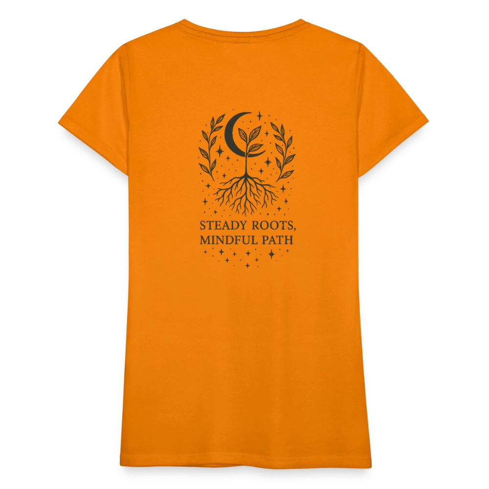 Damen Slim Fit T-Shirt "Virgo" - Orange