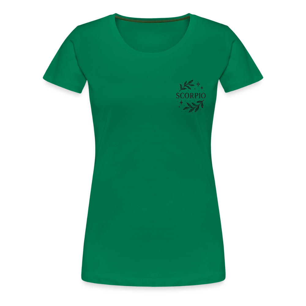Damen Slim Fit T-Shirt "Scorpio" - Kelly Green