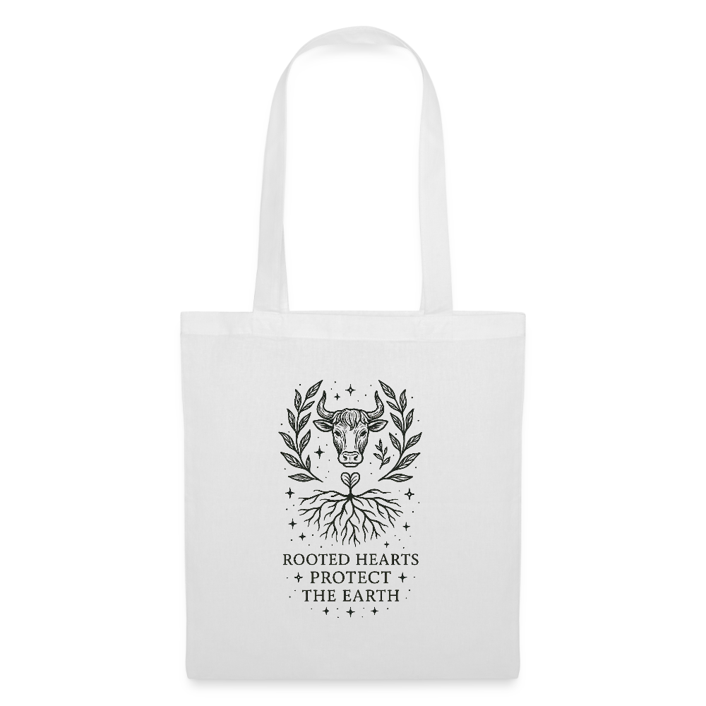 Stoffbeutel „Hearts“ - Weiß