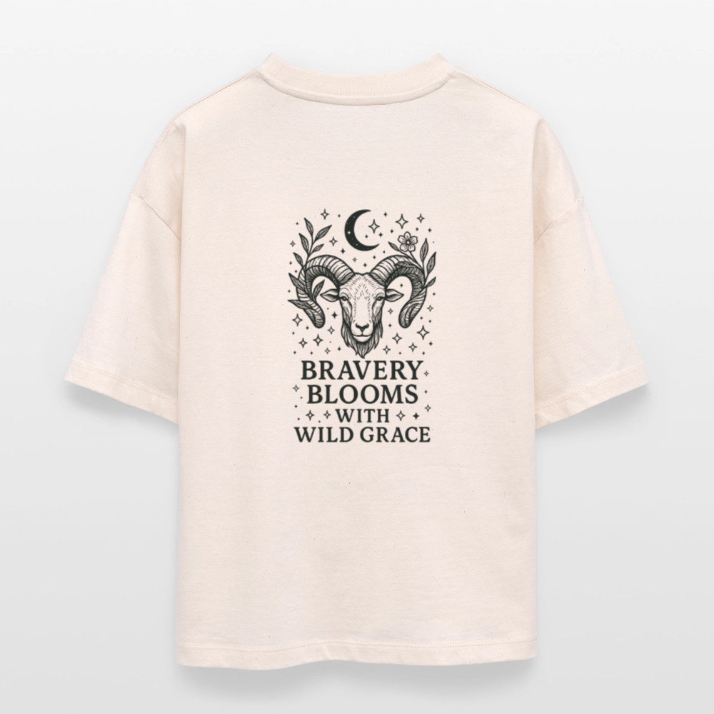 Damen Bio-T-Shirt Nova "Aries" - Weißgrau