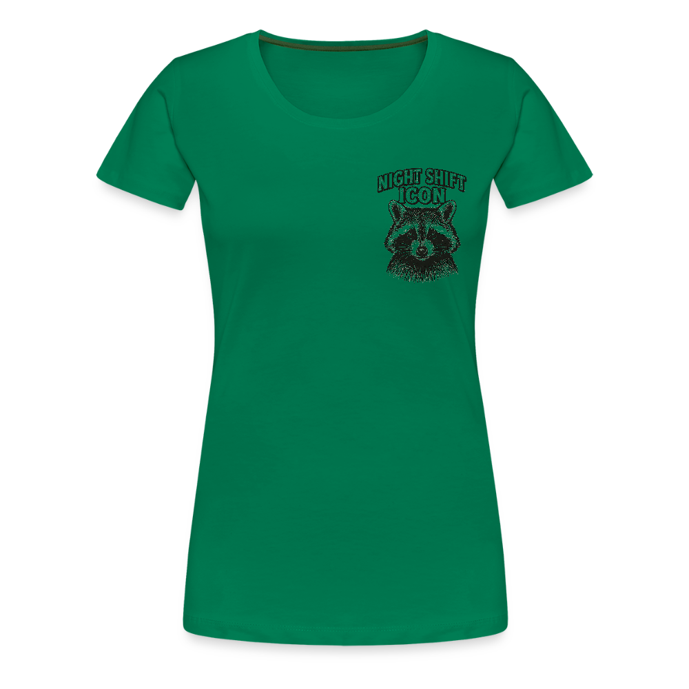 Damen T-Shirt "Night Shift Icon" - Kelly Green