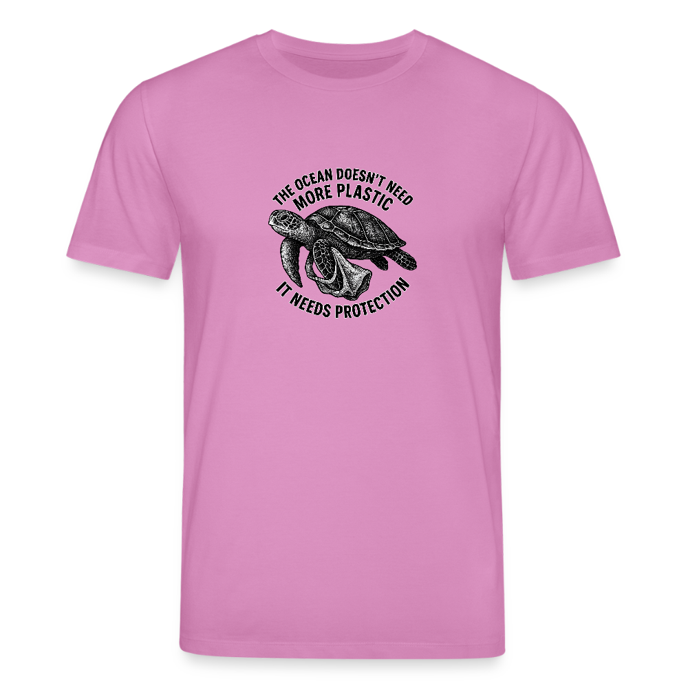 Unisex Bio-T-Shirt „Turtle“ - Pink
