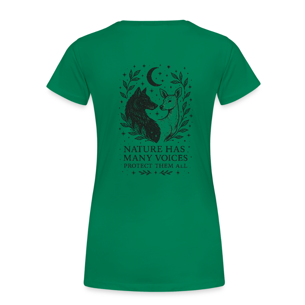 Damen Slim Fit T-Shirt "Gemini" - Kelly Green