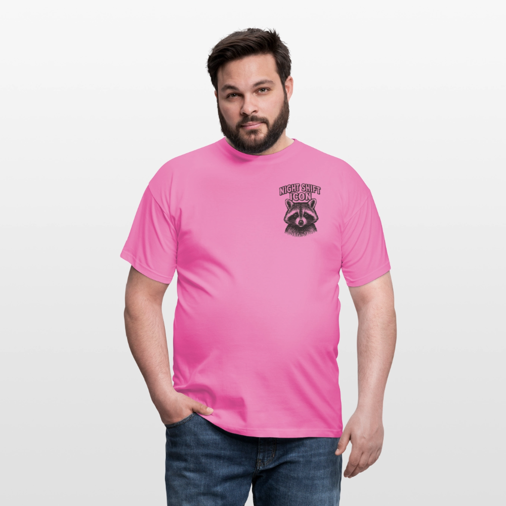 Herren T-Shirt "Night Shift Icon" - Pink