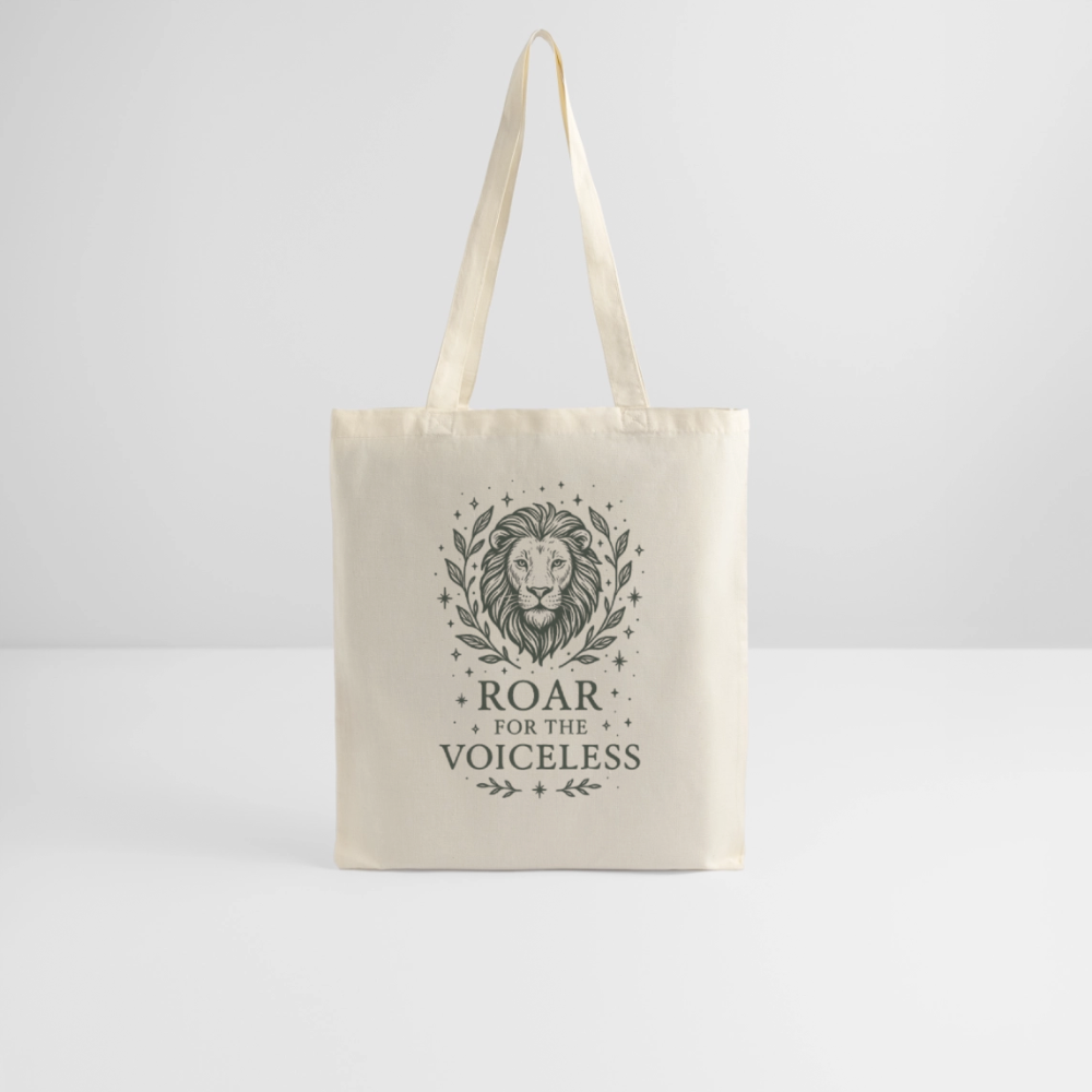 Stoffbeutel „Roar“ - Natur