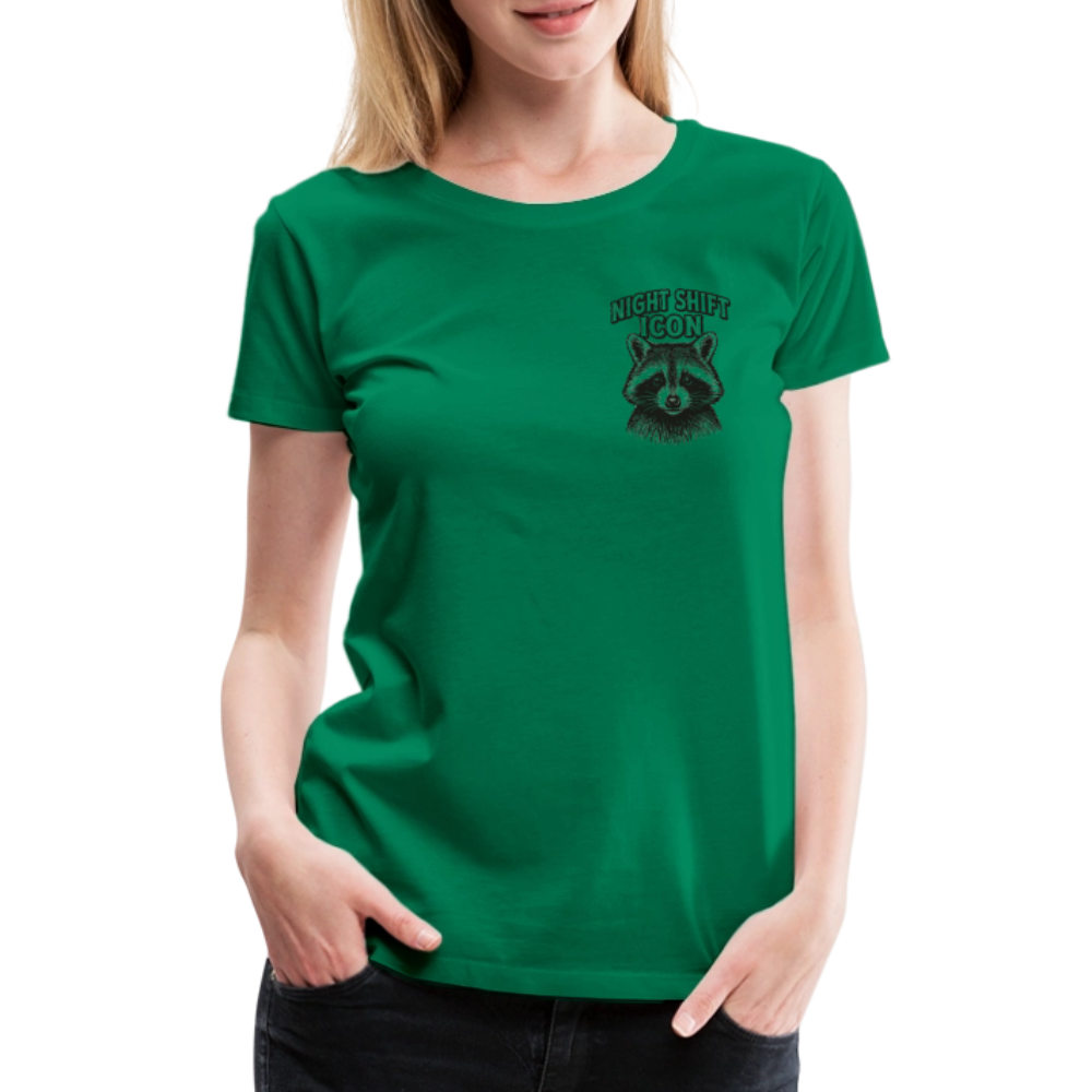 Damen T-Shirt "Night Shift Icon" - Kelly Green