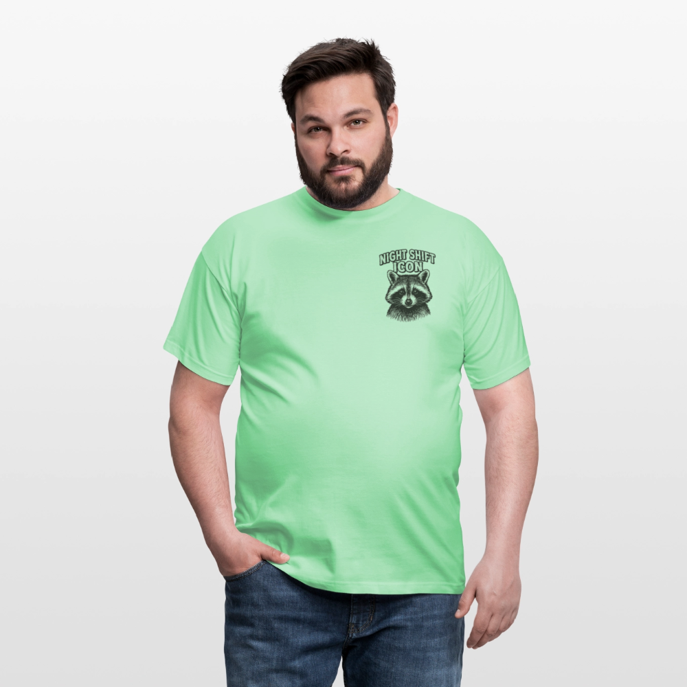 Herren T-Shirt "Night Shift Icon" - Mintgrün