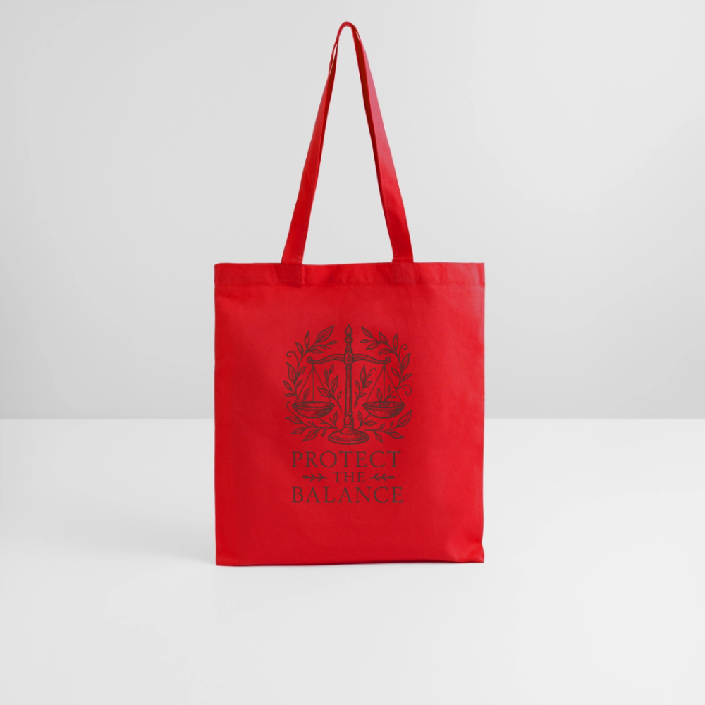 Stoffbeutel „Balance“ - Rot