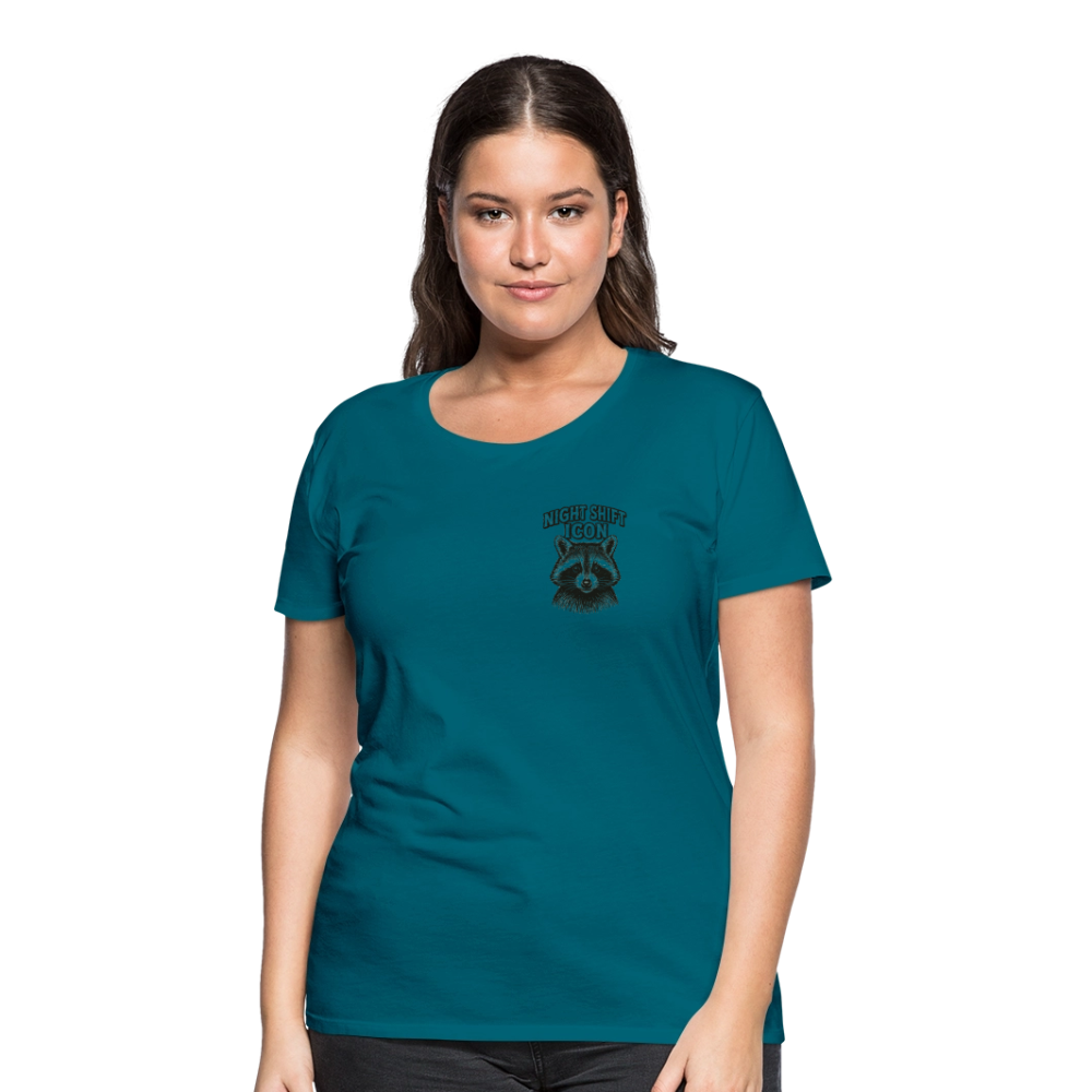 Damen T-Shirt "Night Shift Icon" - Divablau