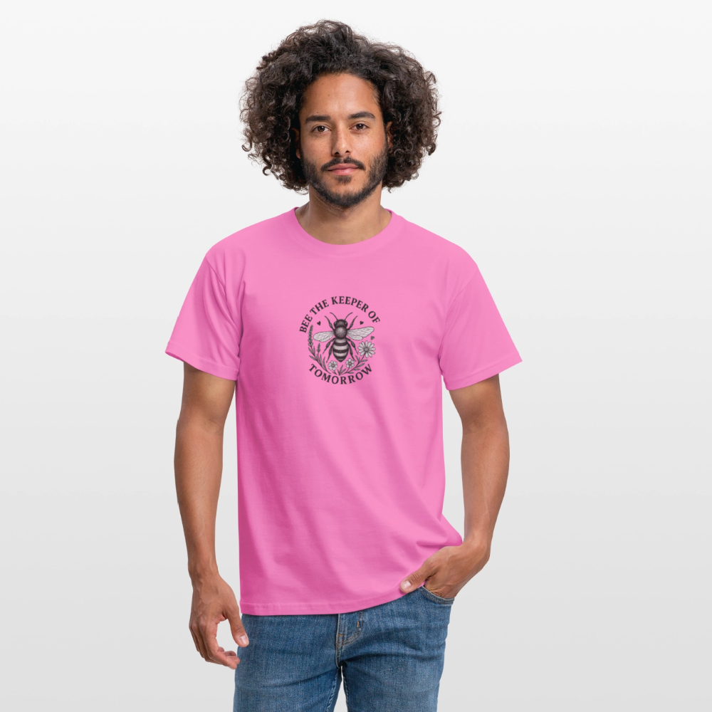 Unisex  T-Shirt "Bee the Keeper of Tomorrow" - Pink