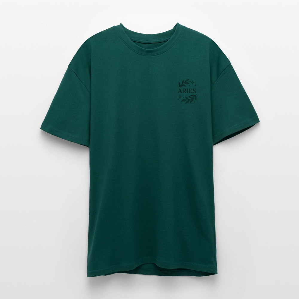 Unisex Oversize T-Shirt "Aries" - hunter Green