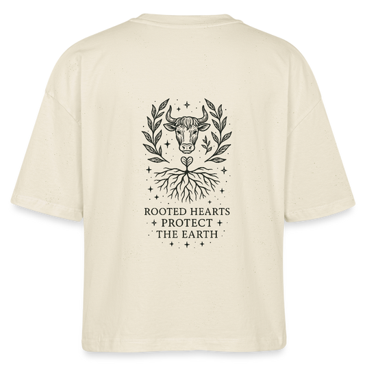 Damen Bio-T-Shirt Nova "Taurus" - Weißgrau