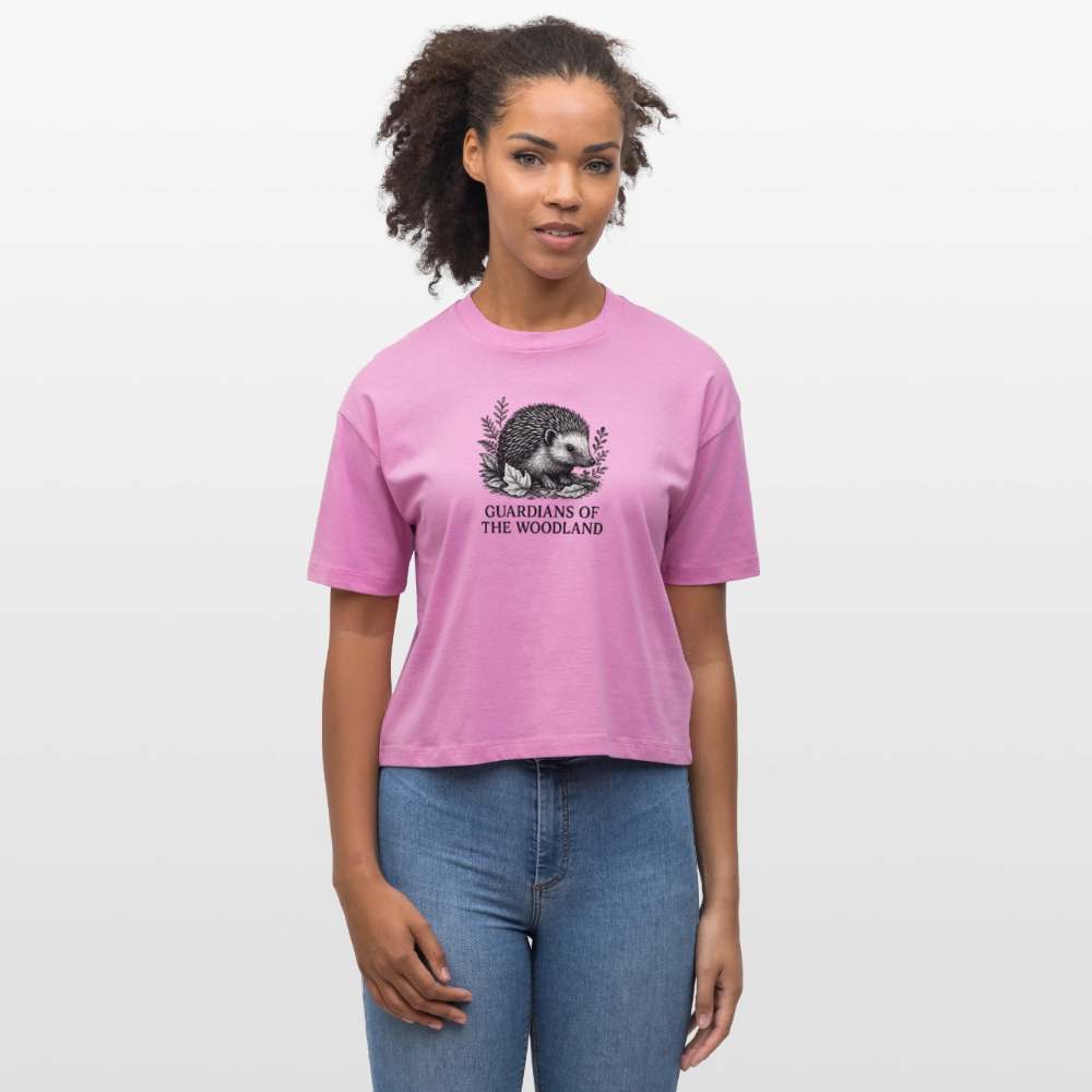 Damen Bio-T-Shirt Nova „Hedgehog“ - Pink