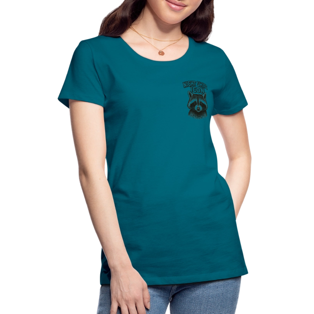 Damen T-Shirt "Night Shift Icon" - Divablau