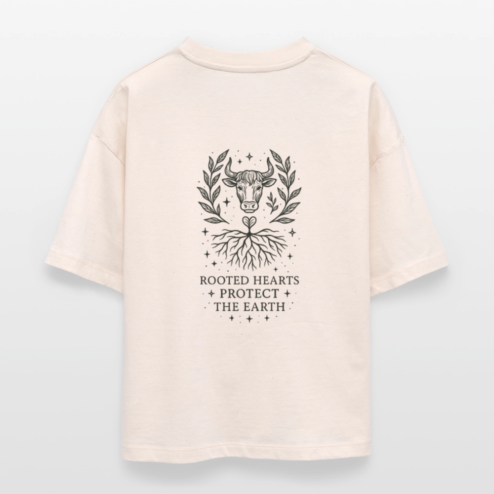 Damen Bio-T-Shirt Nova "Taurus" - Weißgrau