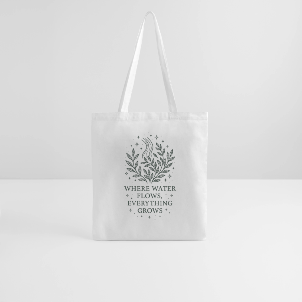 Stoffbeutel „Water“ - Weiß