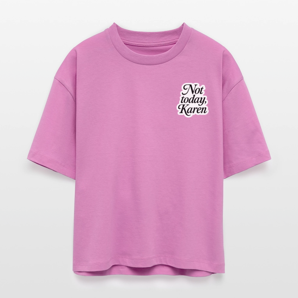 Bio-T-Shirt „Not Today“ - Pink