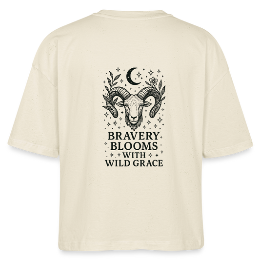 Damen Bio-T-Shirt Nova "Aries" - Weißgrau