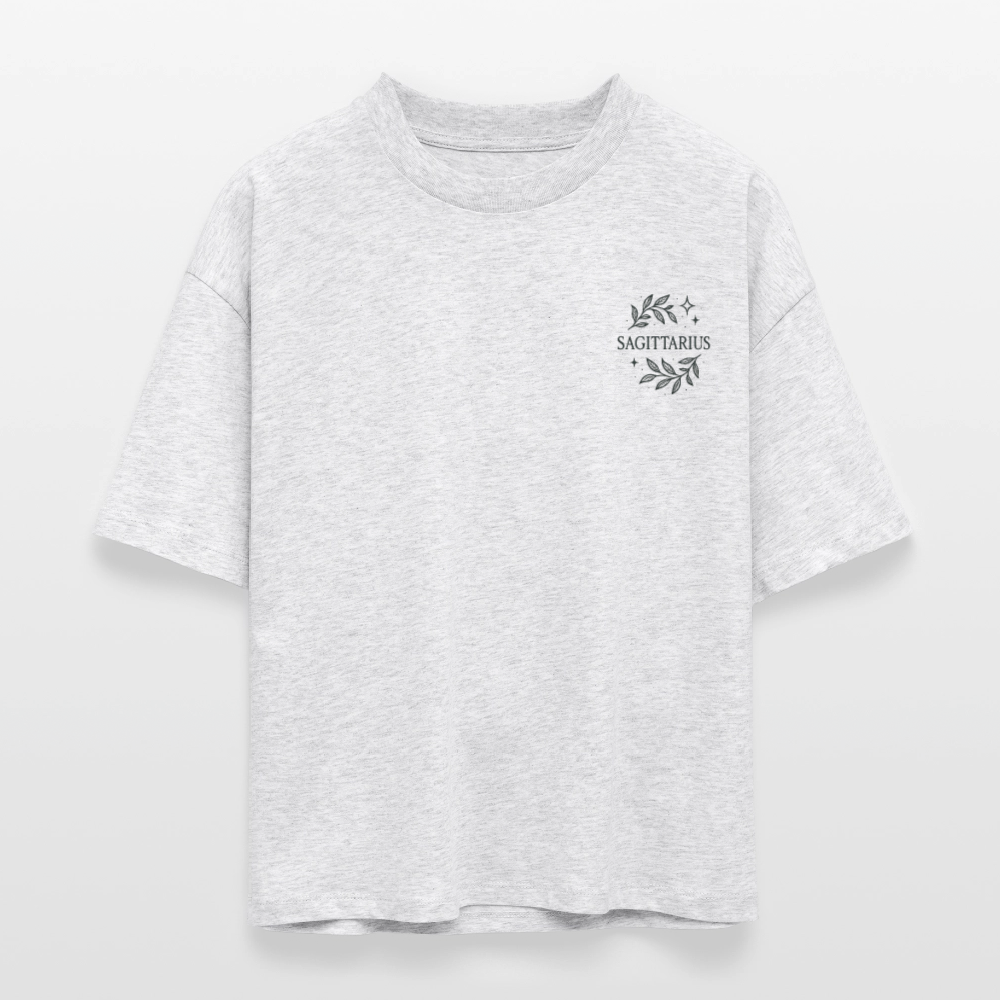 Damen Bio-T-Shirt Nova "Sagittarius" - Weiß meliert