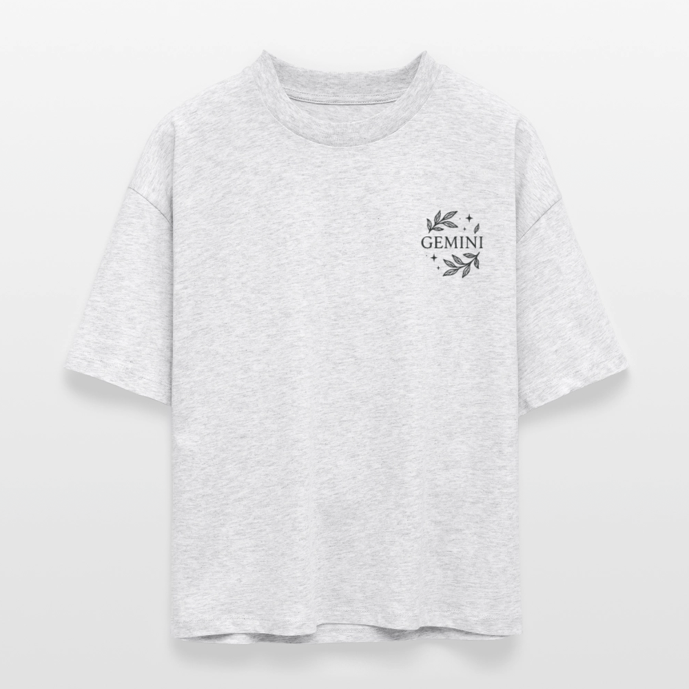 Damen Bio-T-Shirt Nova "Gemini" - Weiß meliert