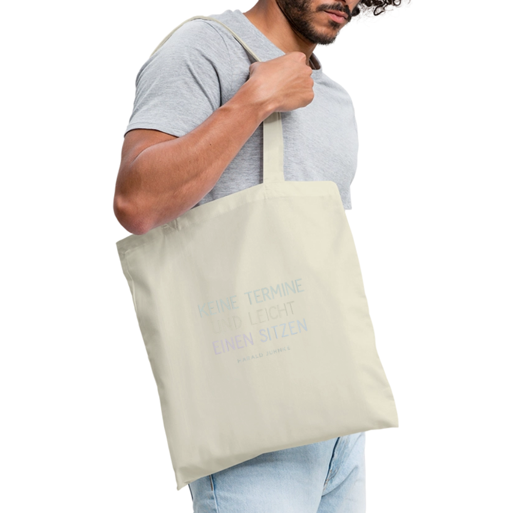 Stoffbeutel „Keine Termine“ - Natur